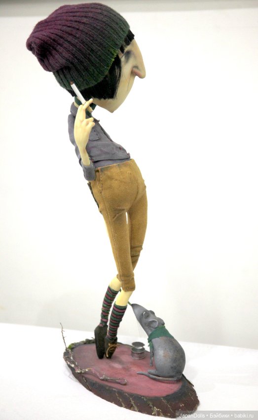 "Лола и Грэм" на выставке "Куклы с характером. Четвертая высота" (фото 7)