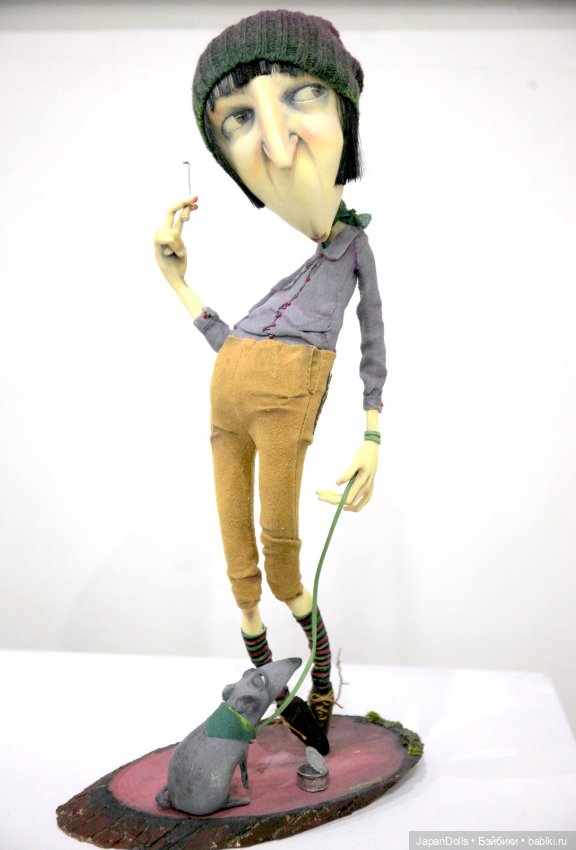 "Лола и Грэм" на выставке "Куклы с характером. Четвертая высота"