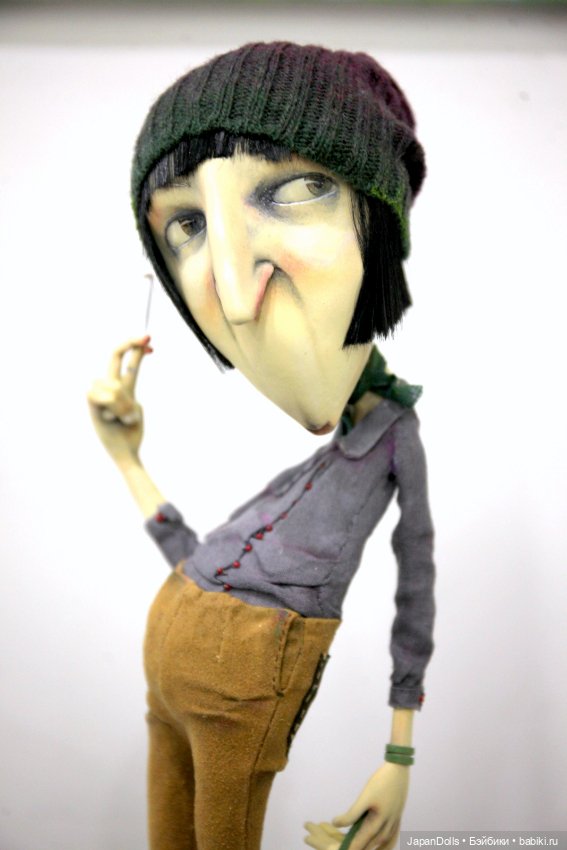 "Лола и Грэм" на выставке "Куклы с характером. Четвертая высота" (фото 2)