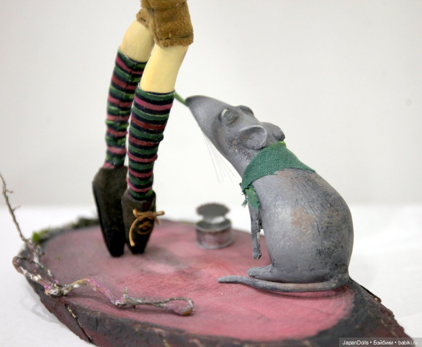 "Лола и Грэм" на выставке "Куклы с характером. Четвертая высота" (фото 8)