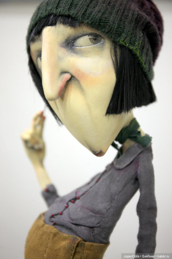 "Лола и Грэм" на выставке "Куклы с характером. Четвертая высота" (фото 5)