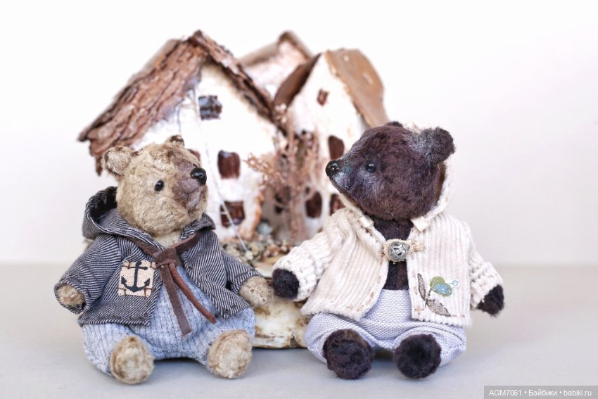 Мишки миники — Авторские мишки Тедди и друзья: фото (фото 2)