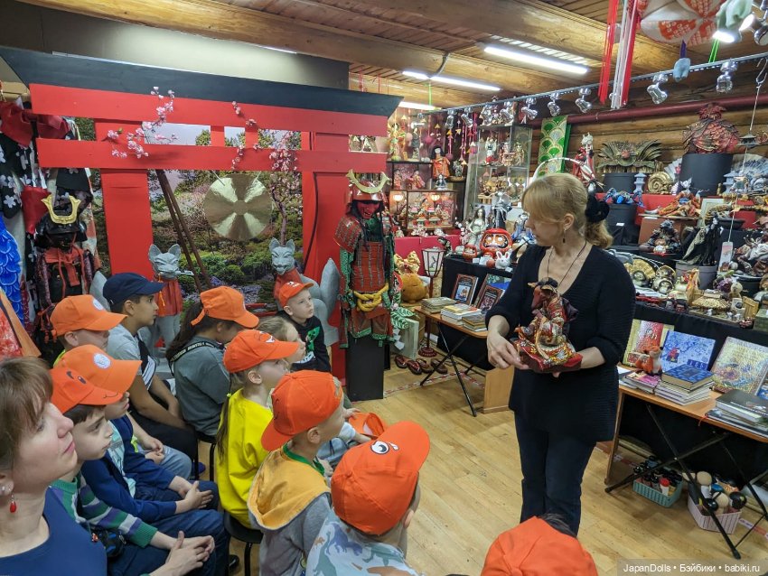 Лето на выставке "Япония. Куклы, сказки и легенды"