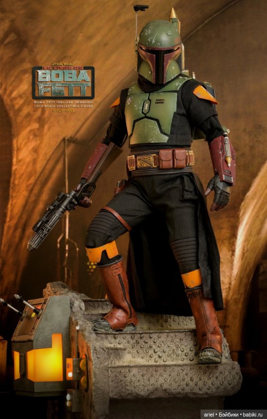 В Гонконге состоялся релиз фигурки Бобы Фетта по мотивам сериала «Книга Бобы Фетта» (фото 4)