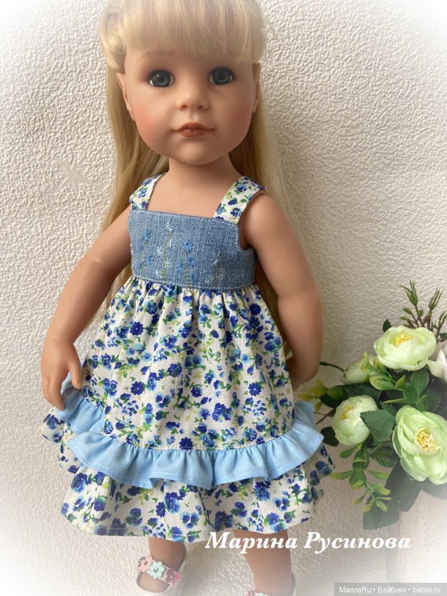 Сарафанное лето — Одежда и обувь для кукол своими руками: фото (фото 2)