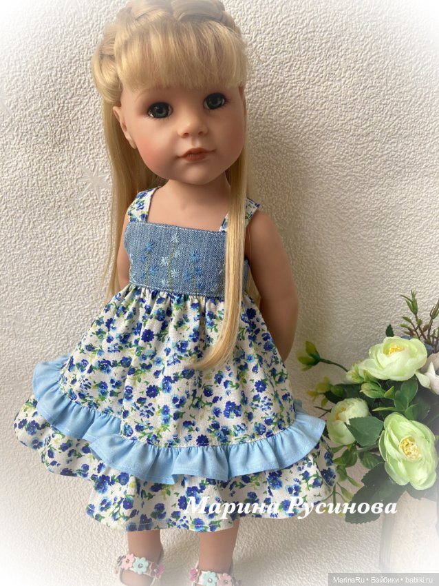 Сарафанное лето — Одежда и обувь для кукол своими руками: фото (фото 3)