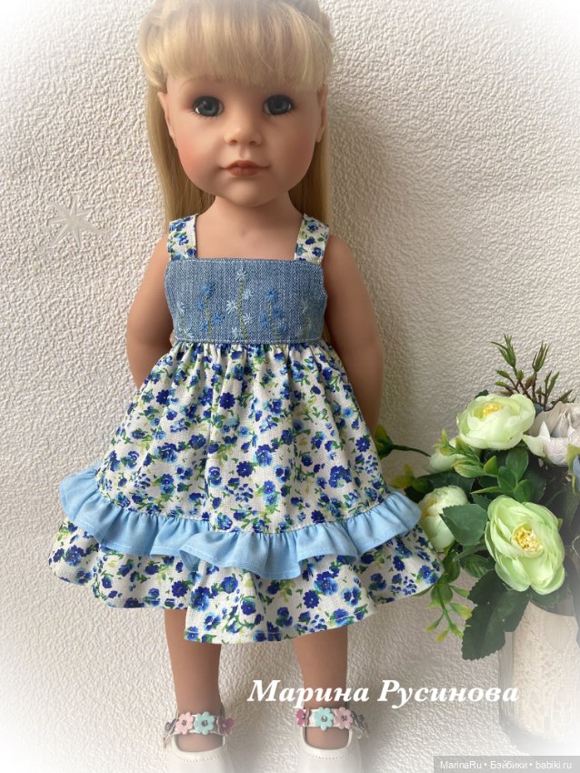 Сарафанное лето — Одежда и обувь для кукол своими руками: фото