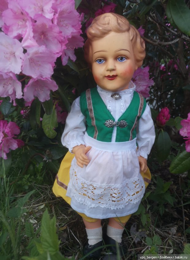 День больших кукол — Винтажные куклы ГДР (Немки): Бигги (фото 4)