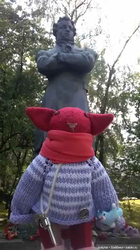 Пушкин — Текстильные игрушки и примитивы: кофейные (фото 3)