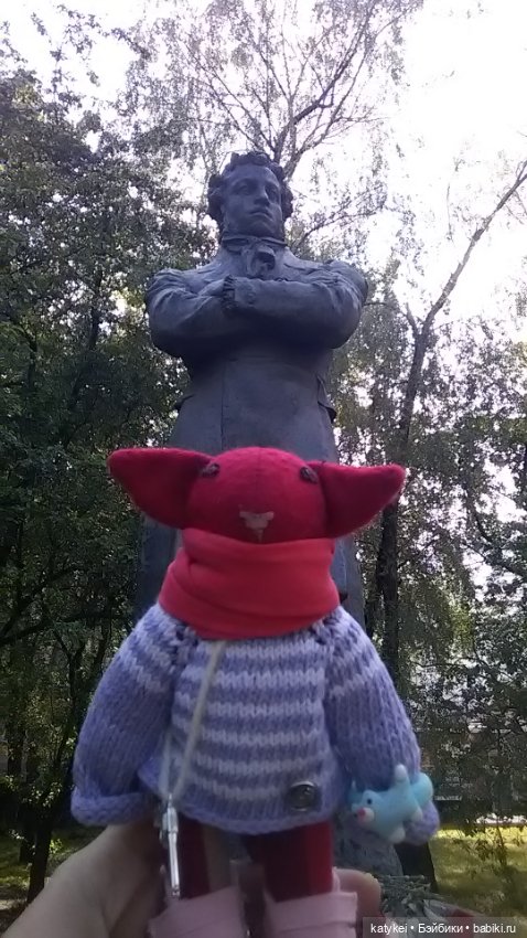 Пушкин — Текстильные игрушки и примитивы: кофейные (фото 2)