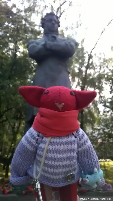 Пушкин — Текстильные игрушки и примитивы: кофейные (фото 4)