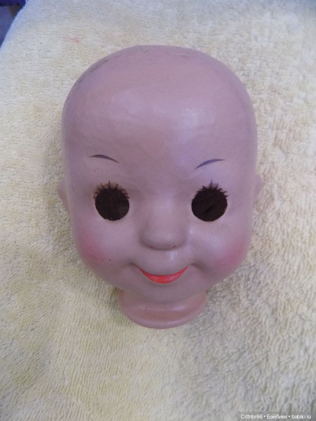 Реставрация опилочной куклы СССР Танюши. Финал