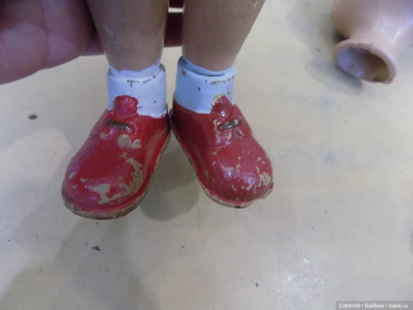 Реставрация опилочной куклы СССР Танюши. Финал