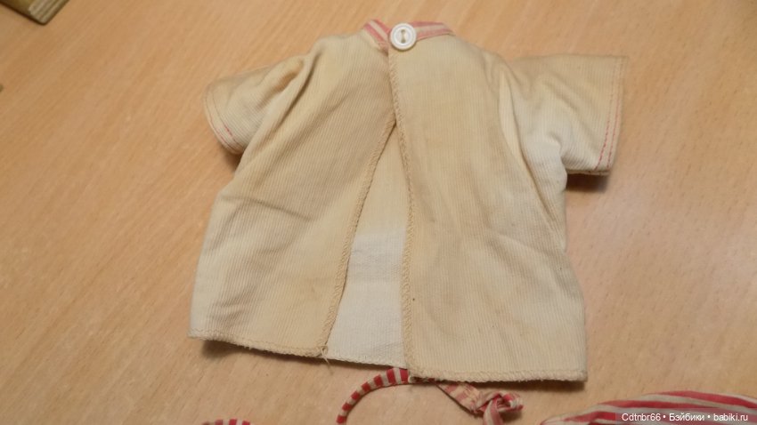 Реставрация опилочной куклы СССР Танюши. Финал