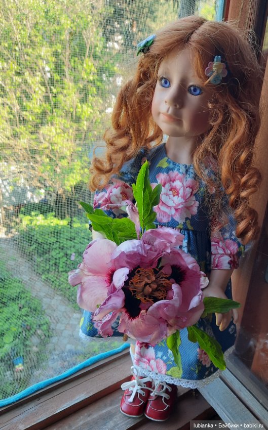 Очередное тематическое платье🥰💖🌸💮🌺