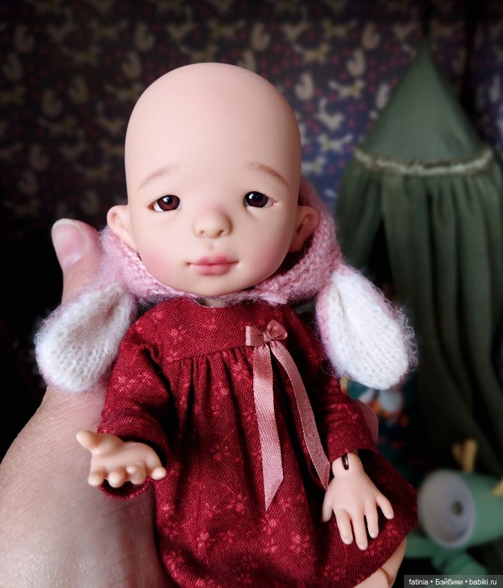 Крошка на ладошке, трогательная детка от Tafidolls