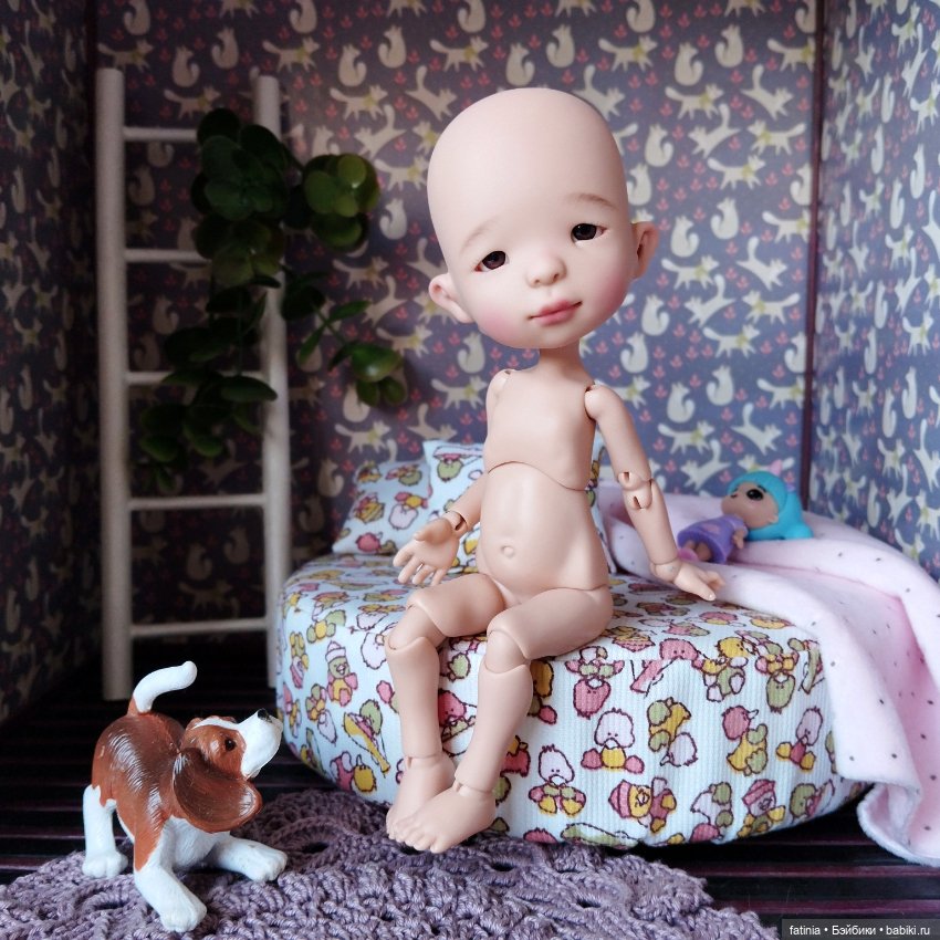 Крошка на ладошке, трогательная детка от Tafidolls (фото 6)