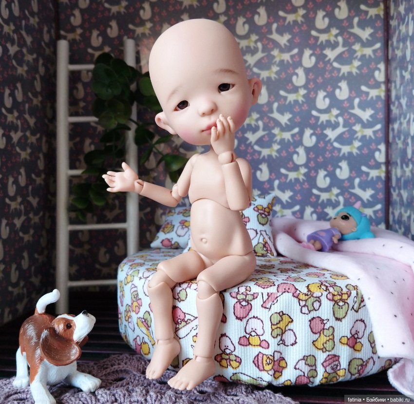 Крошка на ладошке, трогательная детка от Tafidolls (фото 5)