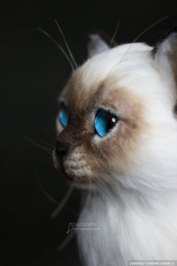 Найденыш — Валяные игрушки из шерсти: сухое валяние (фото 9)