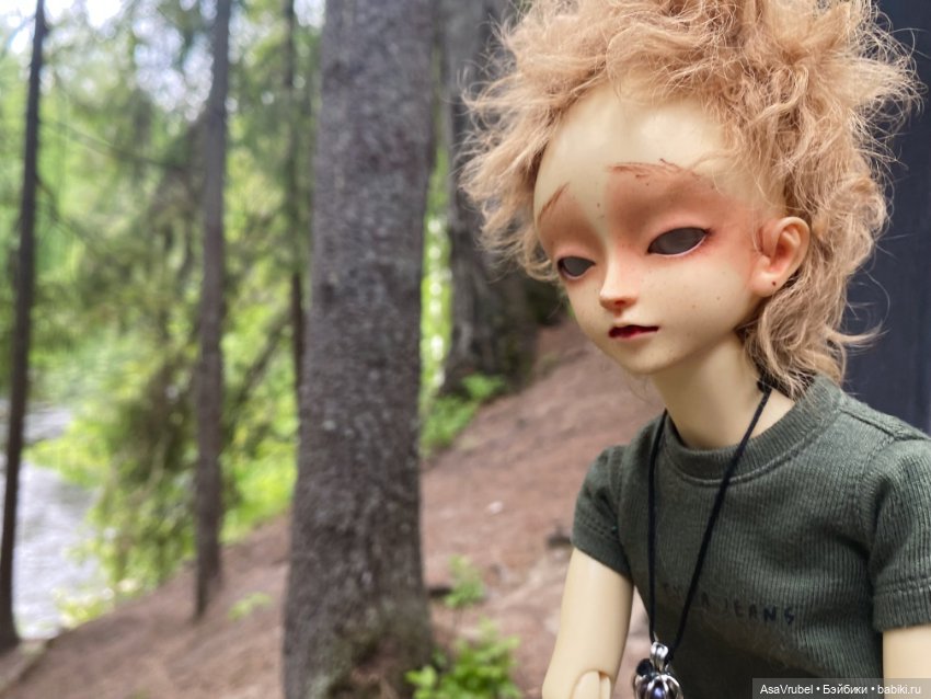 Ольвин гуляет по роще — Куклы Doll Leaves (Долл Ливз): BJD (БЖД)