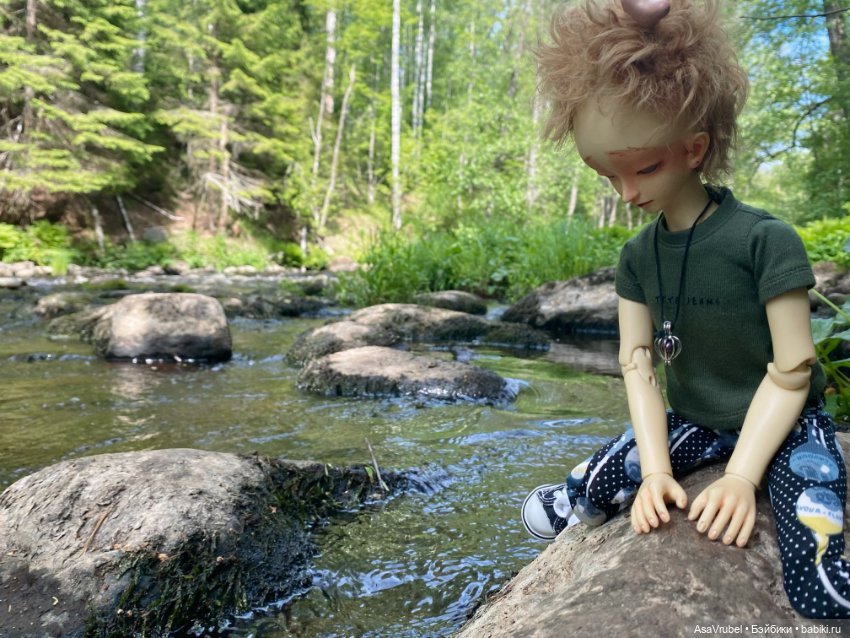 Ольвин гуляет по роще — Куклы Doll Leaves (Долл Ливз): BJD (БЖД)