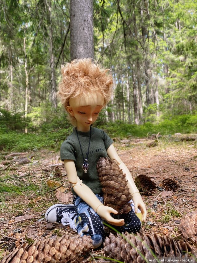 Ольвин гуляет по роще — Куклы Doll Leaves (Долл Ливз): BJD (БЖД) (фото 10)