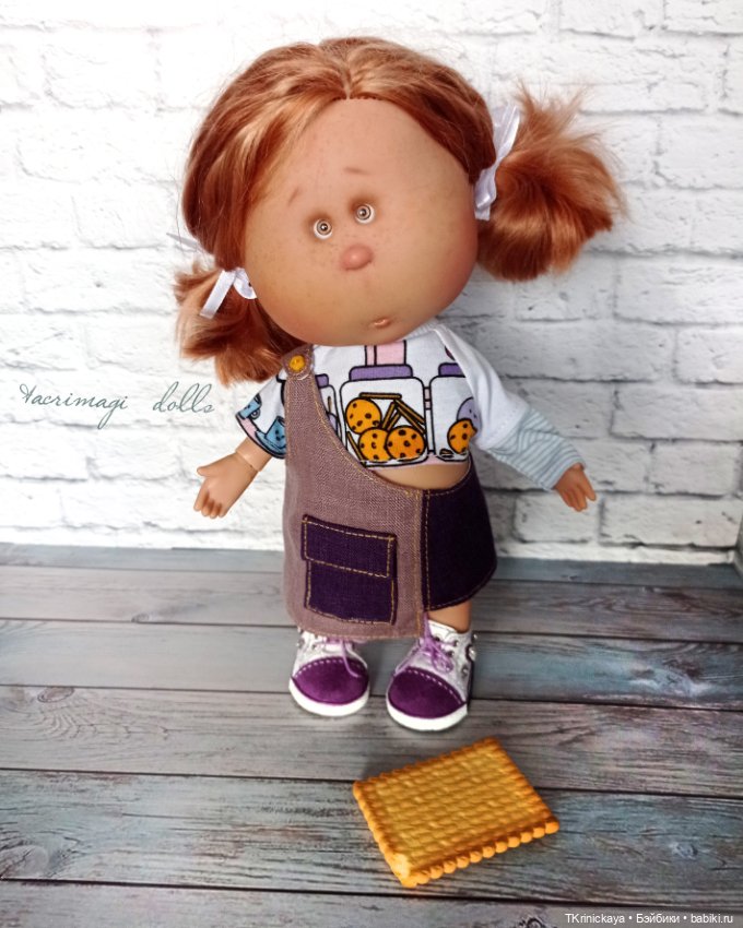 Жужа и одуван 😊 — Одежда и обувь для кукол своими руками: фото