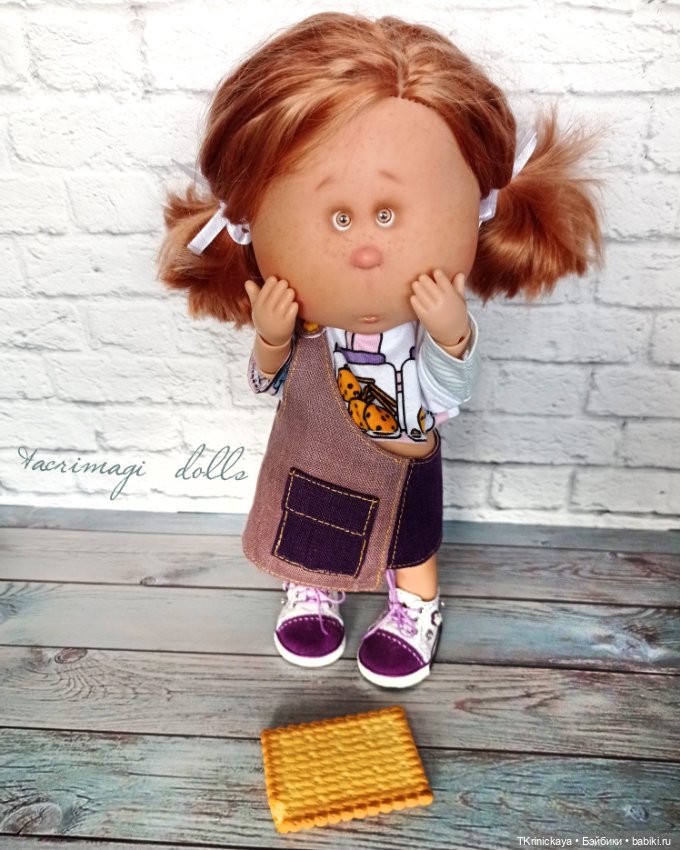 Жужа и одуван 😊 — Одежда и обувь для кукол своими руками: фото