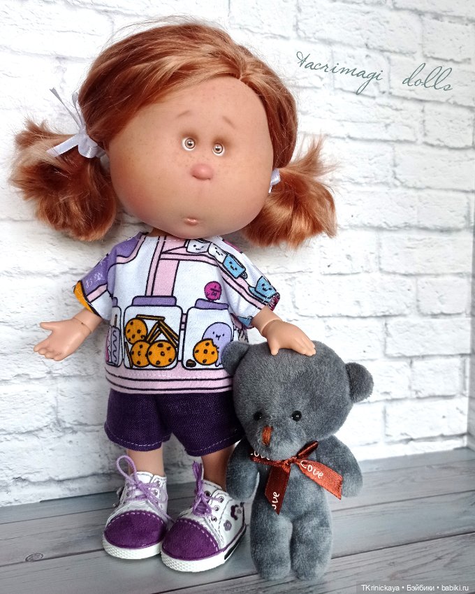 Жужа и одуван 😊 — Одежда и обувь для кукол своими руками: фото (фото 4)