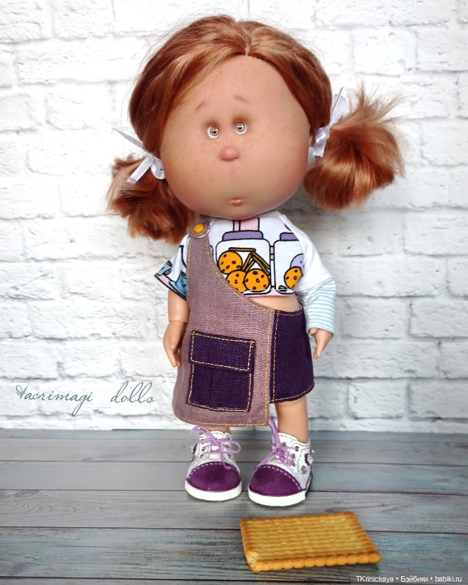 Жужа и одуван 😊 — Одежда и обувь для кукол своими руками: фото