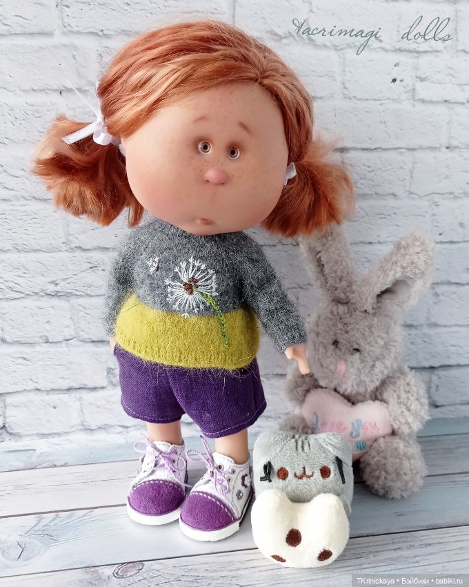 Жужа и одуван 😊 — Одежда и обувь для кукол своими руками: фото (фото 2)