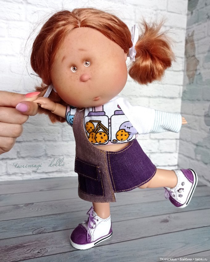 Жужа и одуван 😊 — Одежда и обувь для кукол своими руками: фото (фото 9)