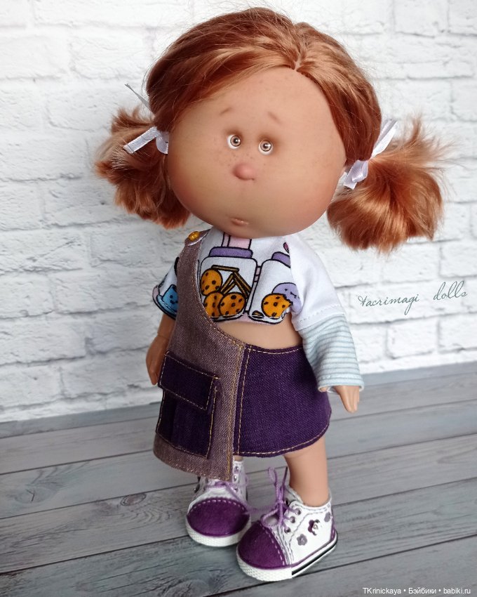 Жужа и одуван 😊 — Одежда и обувь для кукол своими руками: фото (фото 8)