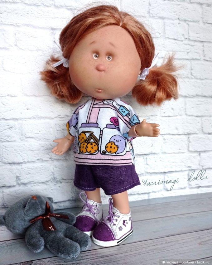 Жужа и одуван 😊 — Одежда и обувь для кукол своими руками: фото (фото 5)