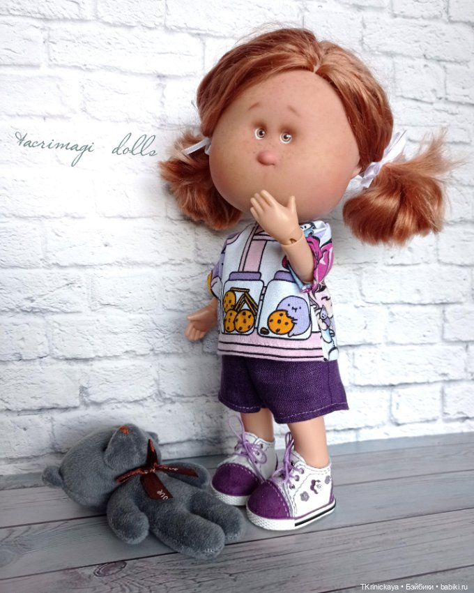 Жужа и одуван 😊 — Одежда и обувь для кукол своими руками: фото (фото 6)