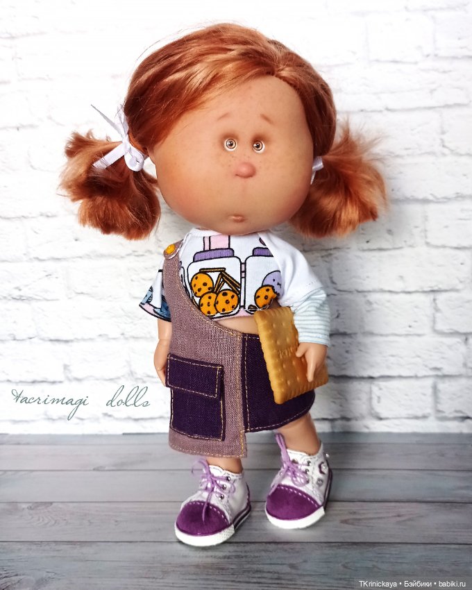 Жужа и одуван 😊 — Одежда и обувь для кукол своими руками: фото