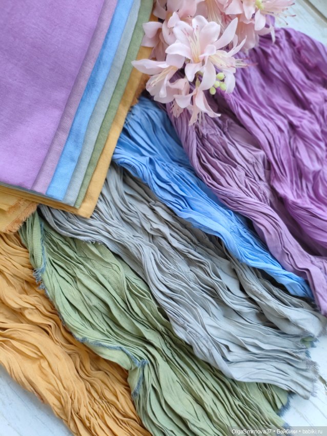 Ткани ручного окрашивания (фото 9)