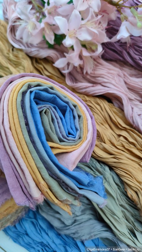 Ткани ручного окрашивания (фото 6)