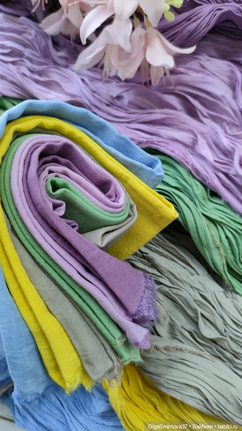 Ткани ручного окрашивания (фото 4)