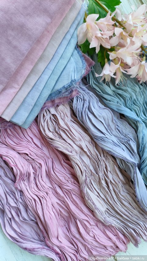 Ткани ручного окрашивания (фото 7)