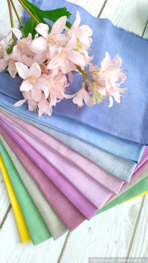 Ткани ручного окрашивания