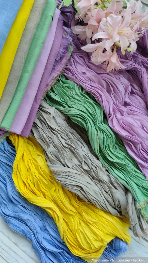 Ткани ручного окрашивания (фото 3)