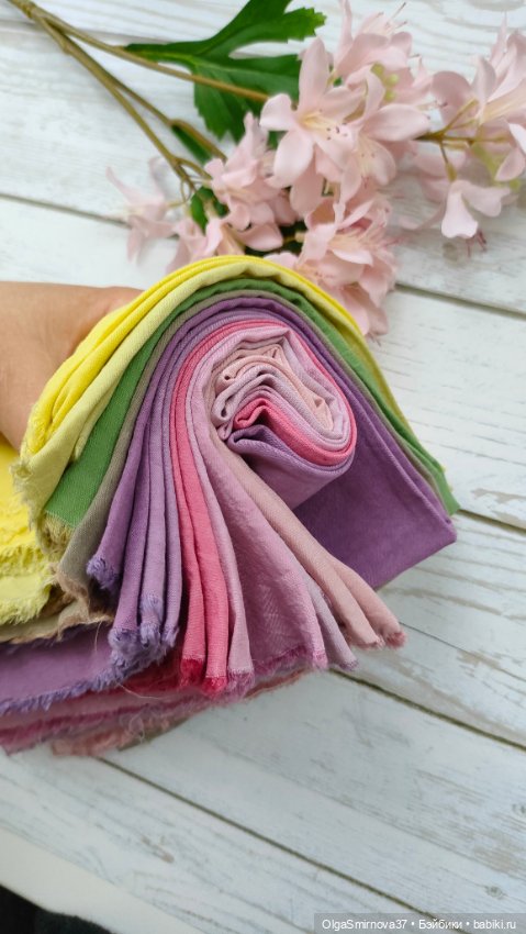 Ткани ручного окрашивания