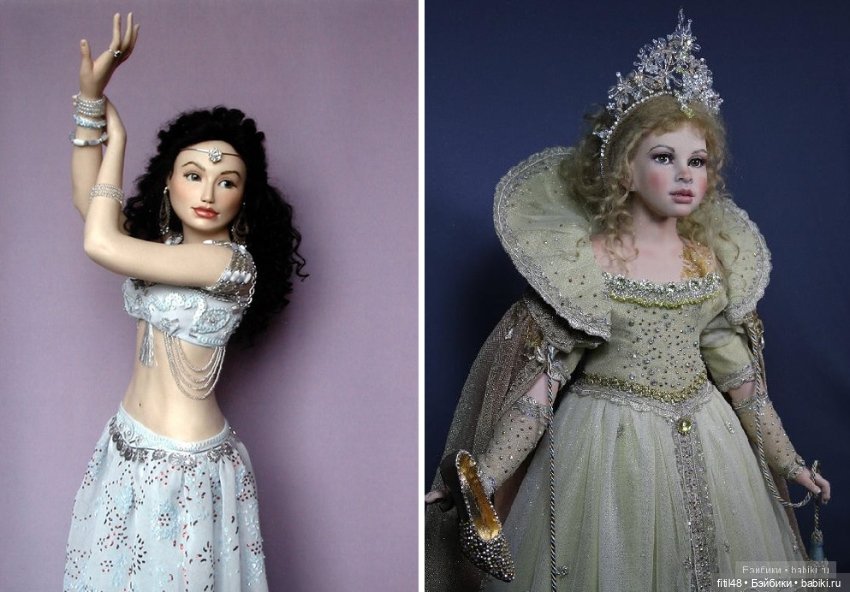 Авторские куклы Галины Захаровой