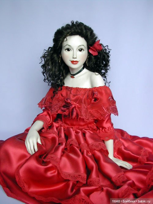 Авторские куклы Галины Захаровой (фото 8)