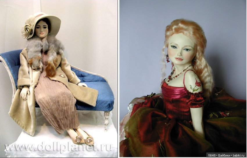 Авторские куклы Галины Захаровой