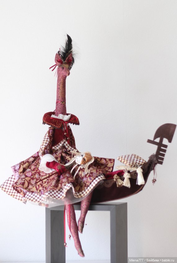 Венецианская дама — Авторские текстильные куклы: Вальдорфские (фото 2)