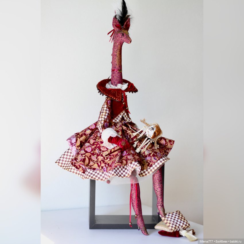 Венецианская дама — Авторские текстильные куклы: Вальдорфские (фото 9)