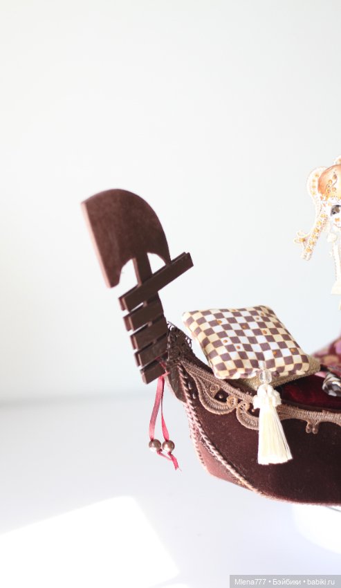 Венецианская дама — Авторские текстильные куклы: Вальдорфские (фото 3)