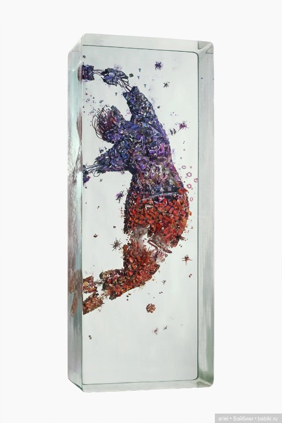 Стеклянные скульптуры бруклинского художника Дастина Йеллина (фото 3)